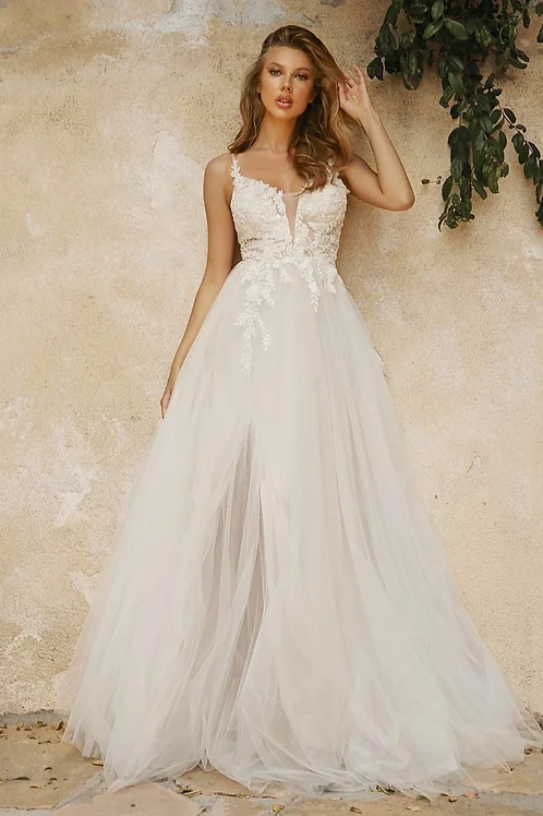 VESTIDO DE NOVIA SUKI FALDA TUL