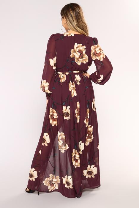 vestido somalia estampado floreado