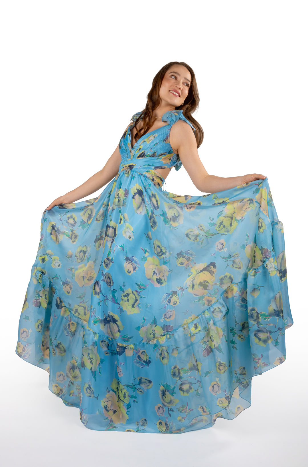 Renta Donde Vender Mis Vestidos De Fiesta EVA VESTIDO AZUL LARGO