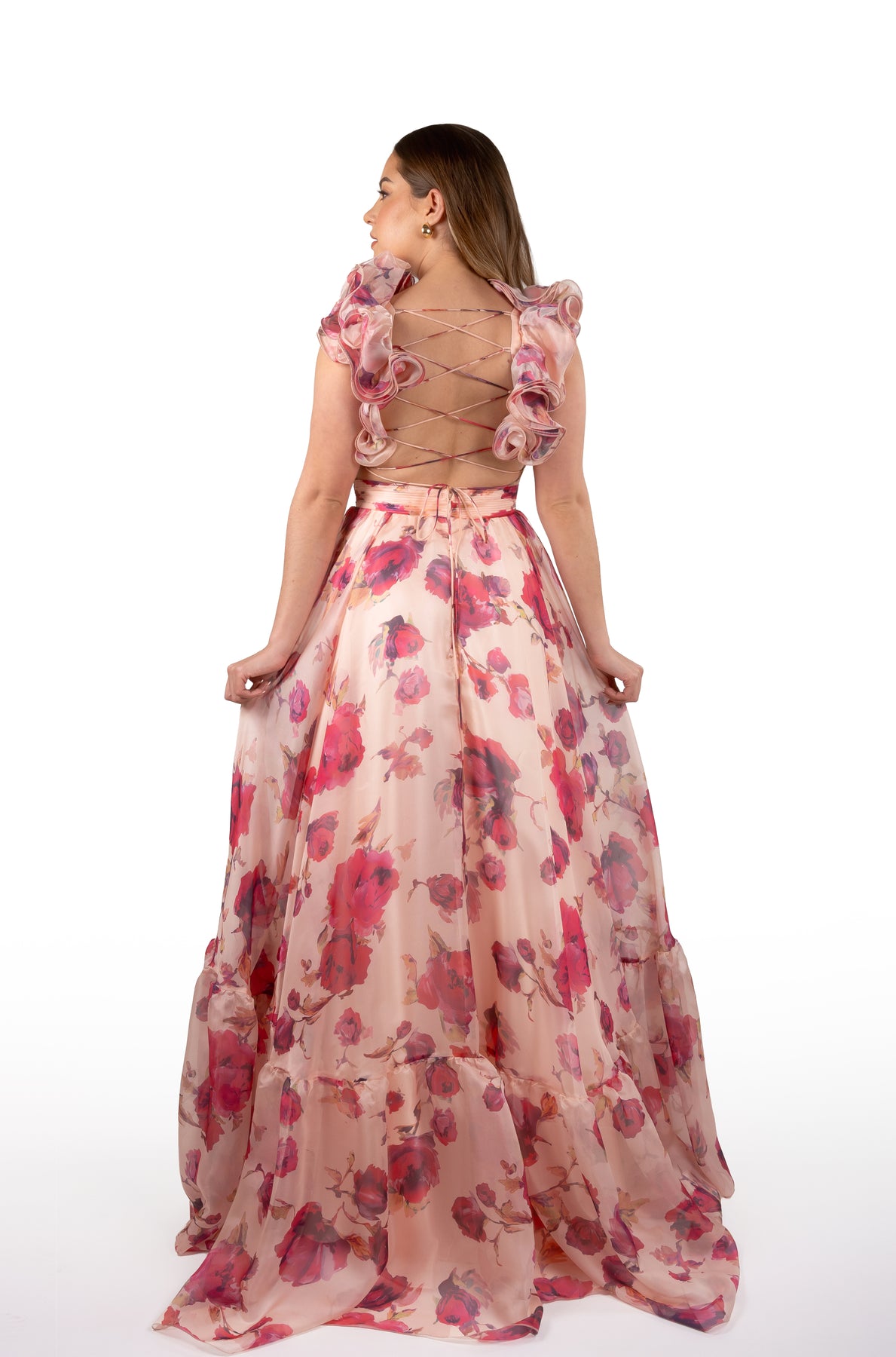 Vestido Perfecto Uniques Renta De Vestidos Eva Vestido Durazno