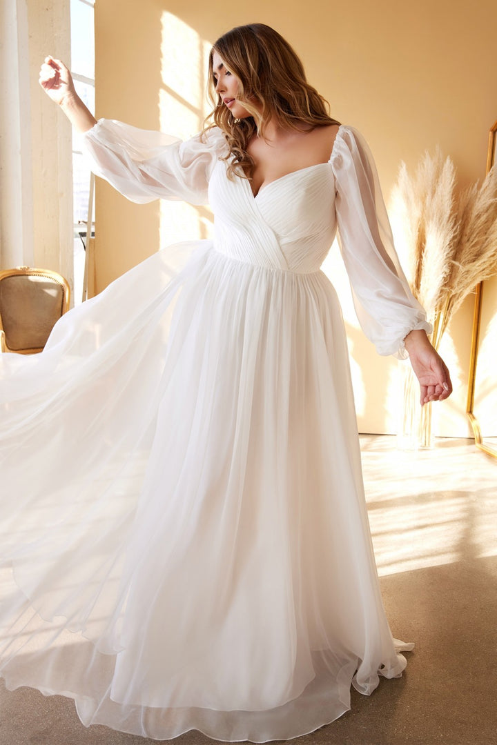 VESTIDO DE NOVIA COLETTE BLANCO CURVY