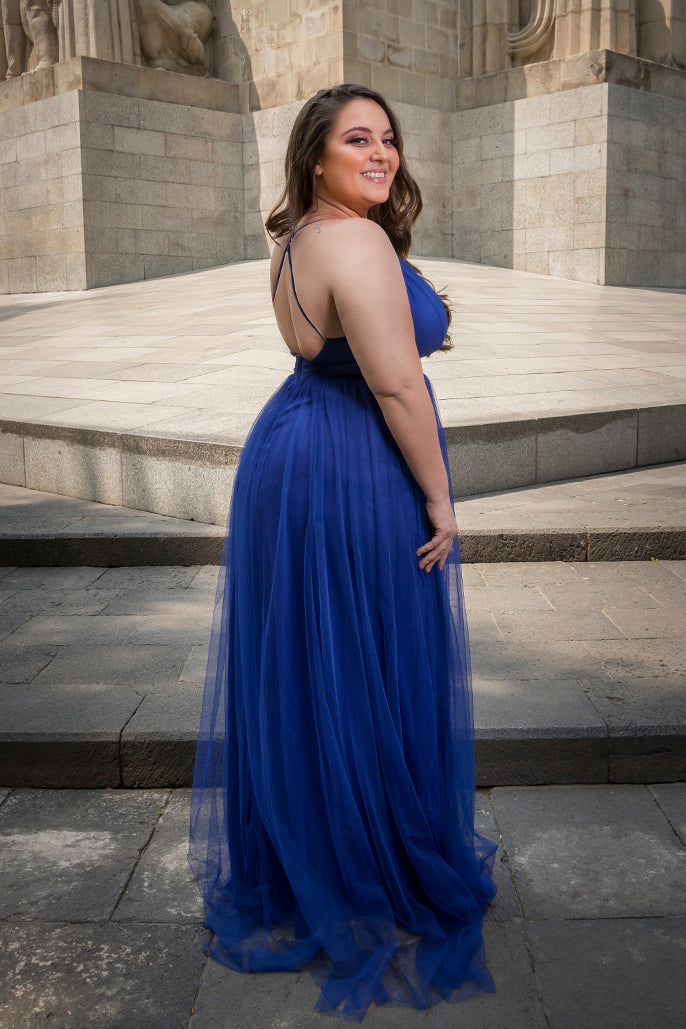 Azul Marino Vestidos Azules Para Señoras Vestido Dama De Honor